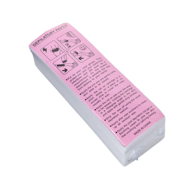 Pack of 100 Waxing Paper Strips